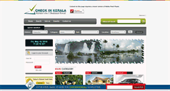 Desktop Screenshot of checkinkerala.com